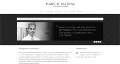 Desktop Screenshot of marcsalinas.com